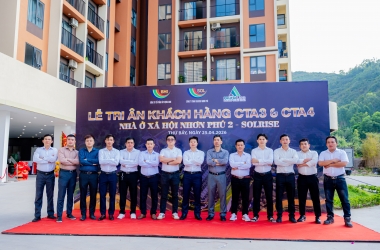 LỄ TRI ÂN CƯ DÂN CTA3 VÀ CTA4 NOXH NHƠN PHÚ 2 – SOLRISE: CHÌA KHÓA TRAO TAY - KHỞI NGUỒN HẠNH PHÚC